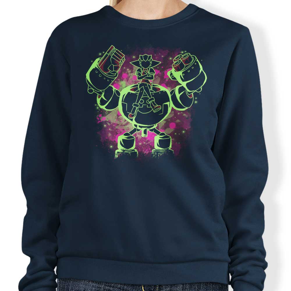 Soulkr's Comfortable Inked Bonne Crewneck Sweatshirt in S - 4XL Sizes