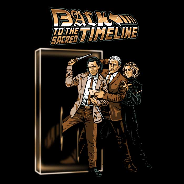 Women's Stylish V-Neck T-Shirt Inspired by 'To the Sacred Timeline'