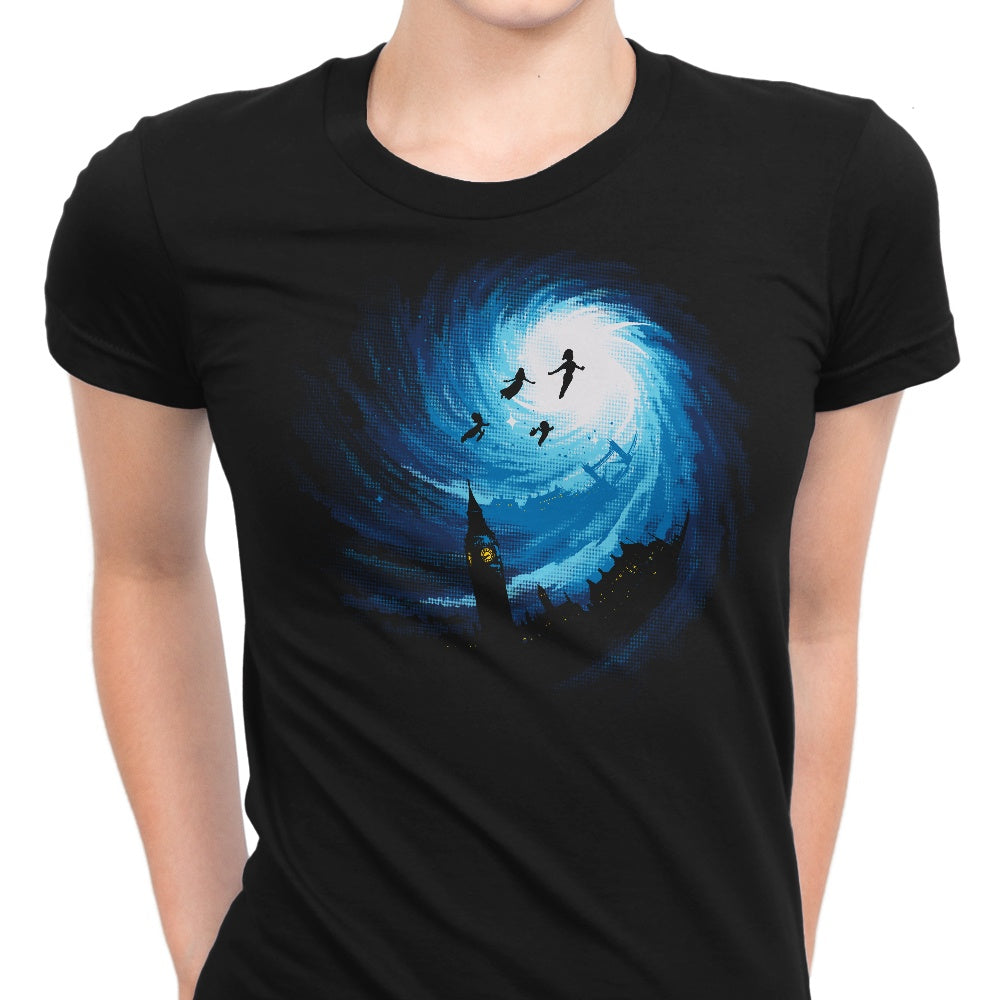 Alyn Spiller's 'Straight on 'til Morning' Women's Fashionable T-Shirts