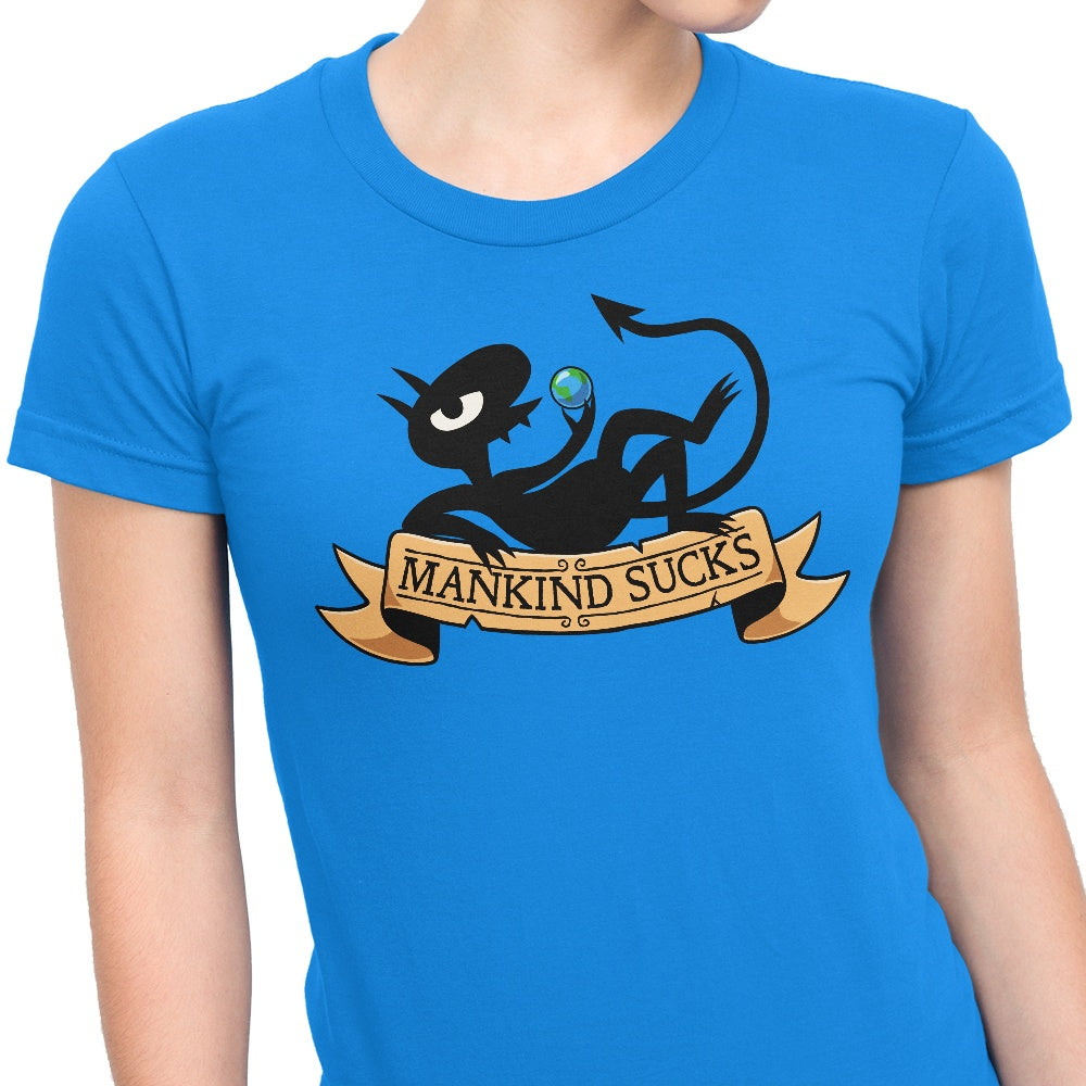 Geekydog's 'Humanity Sucks' Women's Comfortable Apparel Collection