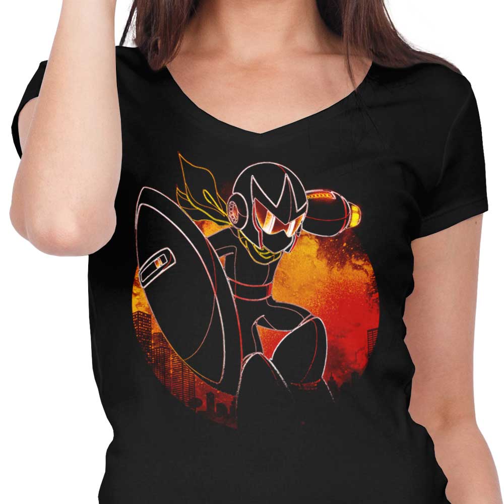 Women's Stylish V-Neck Master Orb T-Shirt