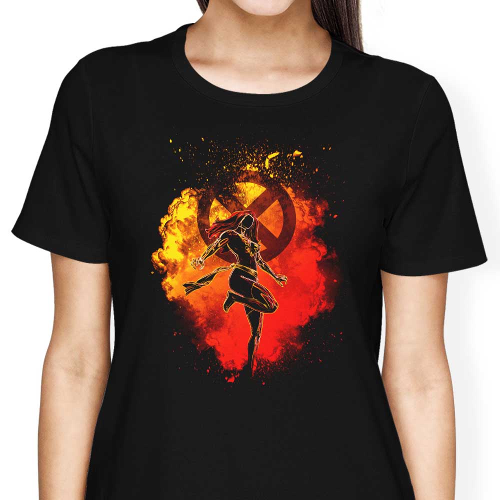 Donnie Illustrations' Phoenix-inspired Women's Fashion Apparel