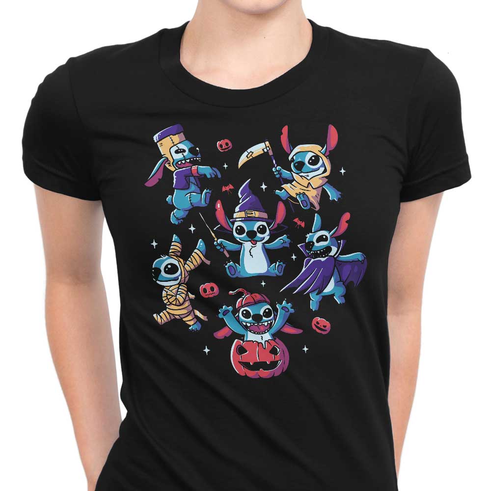 Halloween-themed Women's Clothing Experiments - T-Shirts and Premium T-Shirts