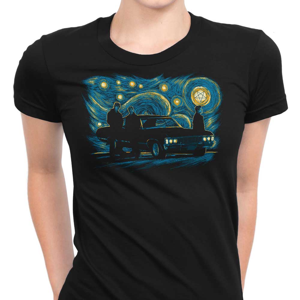 Starry Winchesters Women's Fashion Apparel - Trendy T-Shirts