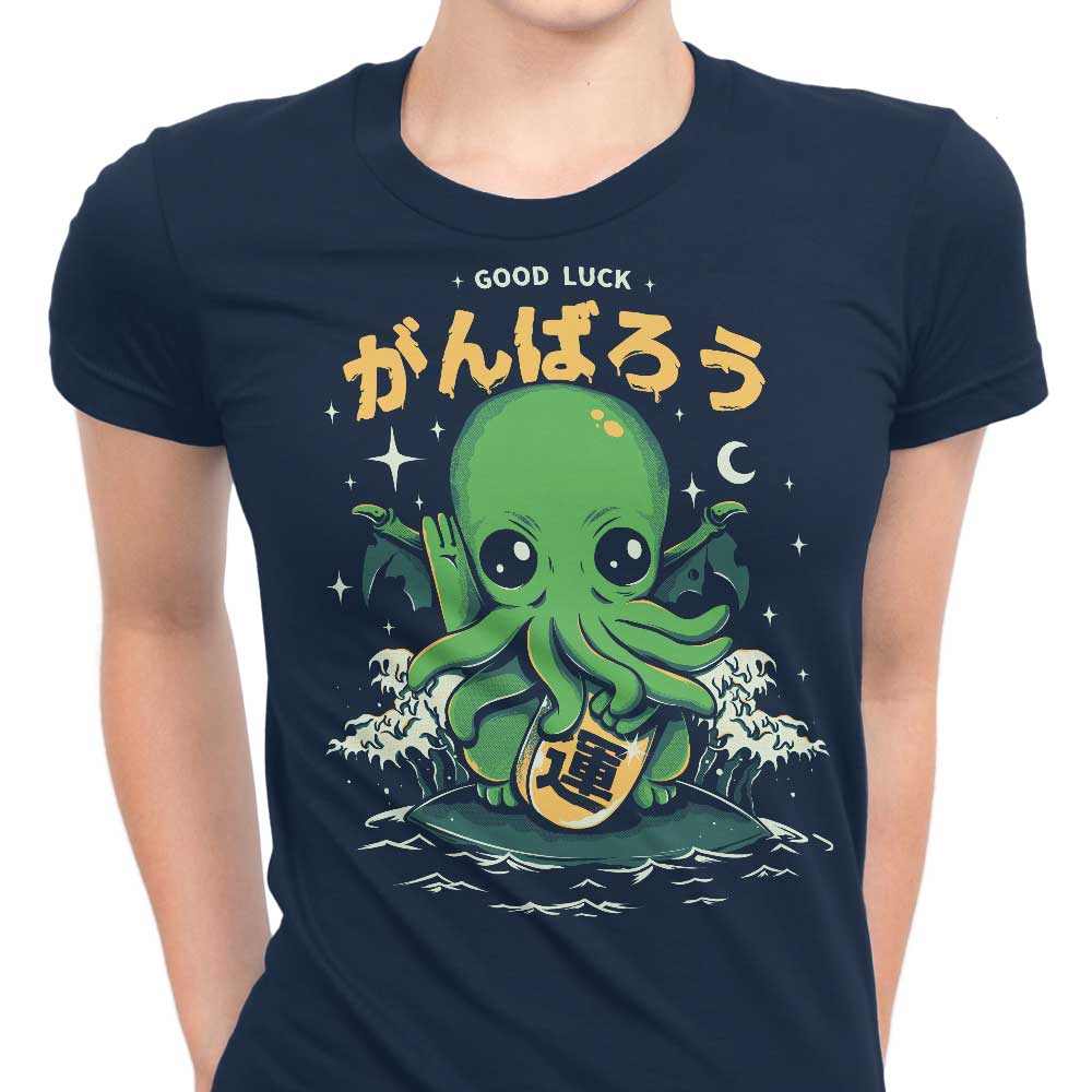Ilustrata's Good Luck Cthulhu Women's Comfortable T - Shirts