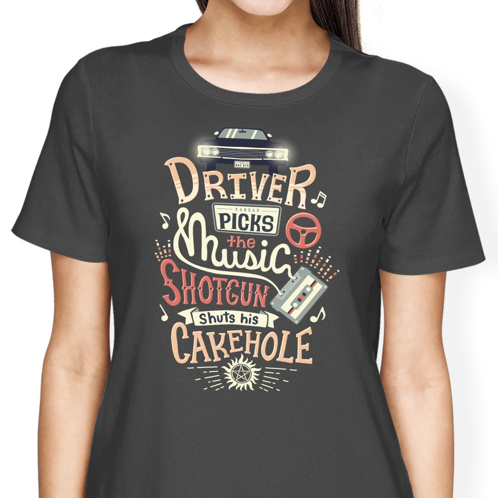 Stylish Women's Apparel - 'Driver Picks the Music' Collection