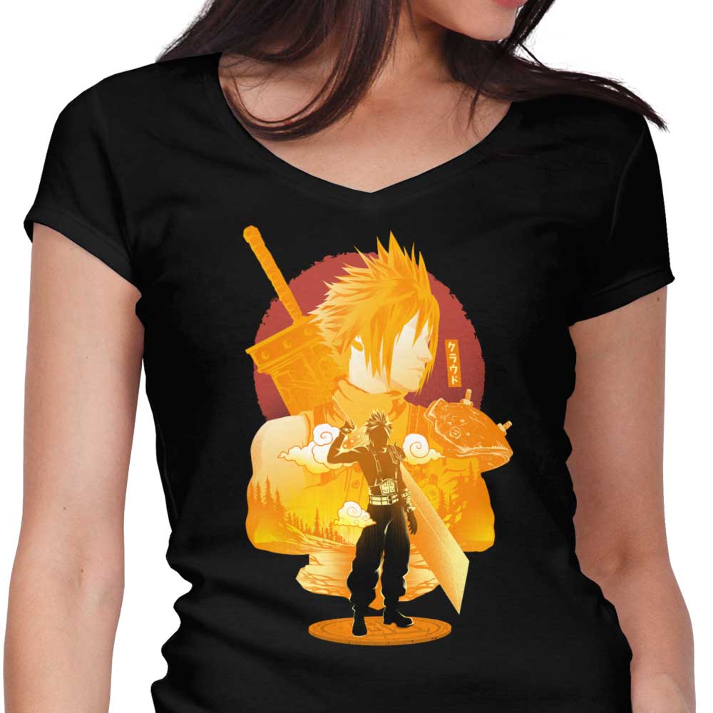 Hypertwenty Women's Omnislash Soldier V-Neck T-Shirt