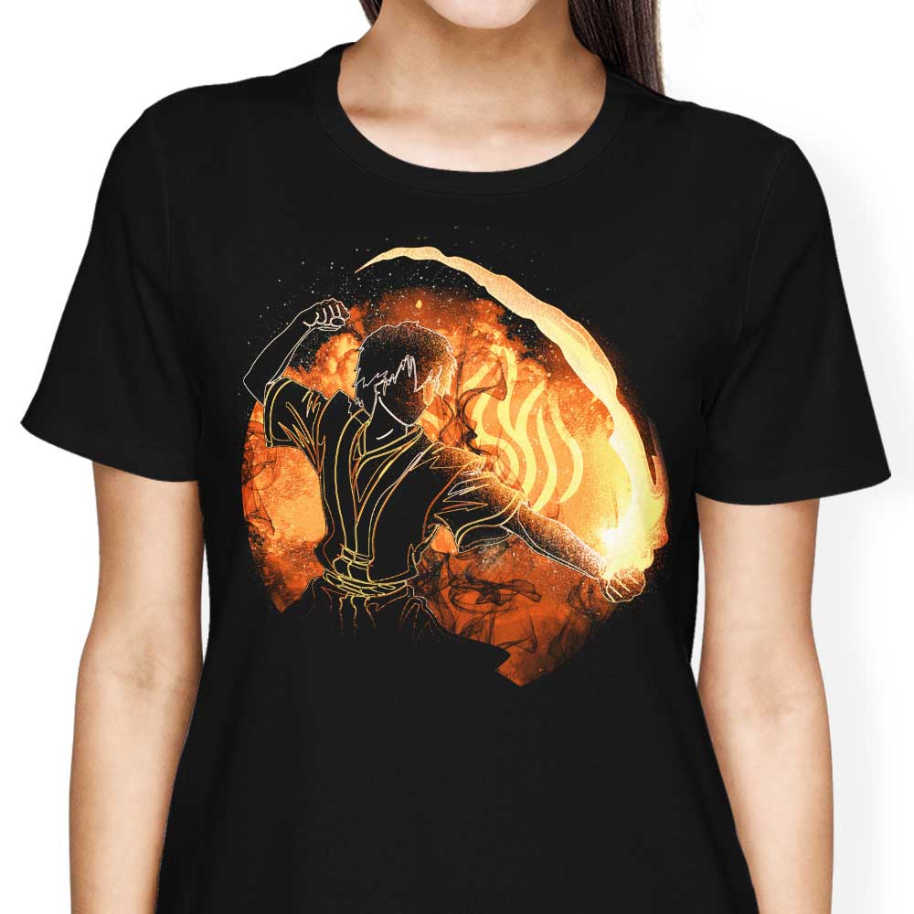 Fiery Spirit - Stylish Women's Apparel by Donnie Illustrations