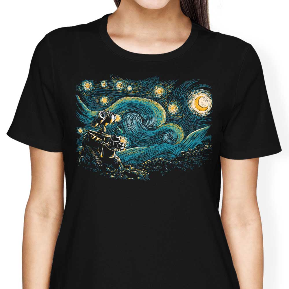 Gorgeous Starry Robot Women's Fashion Apparel
