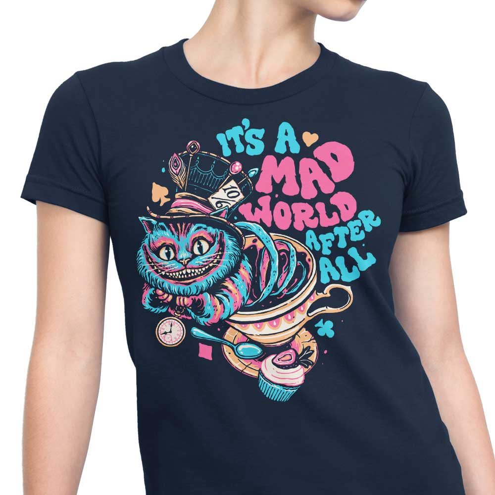 Mad World Cat Brand Women's Fashion Apparel - T-Shirts and Premium T-Shirts