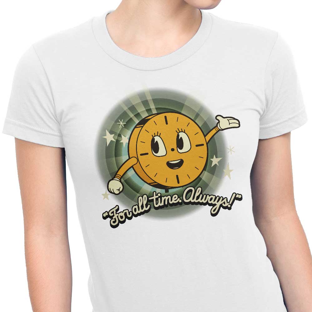 Harebrained Women's Apparel - That's All The Time We Have T-Shirts