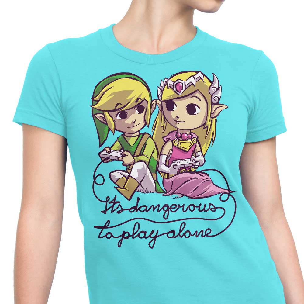 Spike00's 'It's Risky to Play Alone' Women's Fashion Apparel