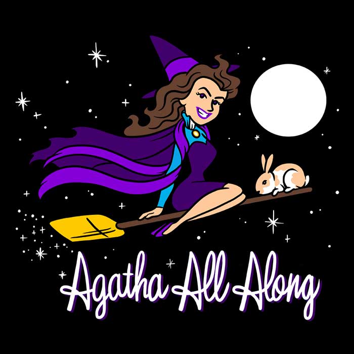 Agatha All Along Women's Clothing - T-Shirts and Premium T-Shirts