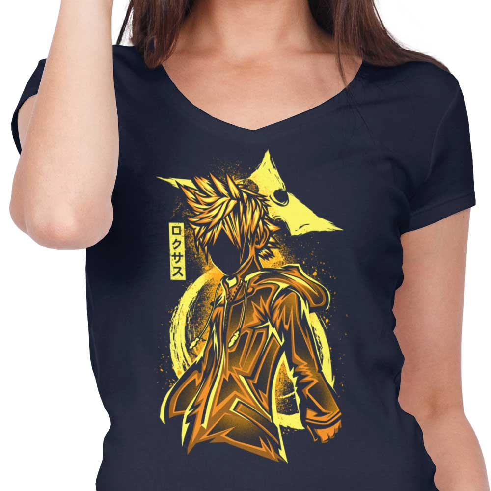 Women's Fashionable V-Neck Blouse - XIII Silhouette