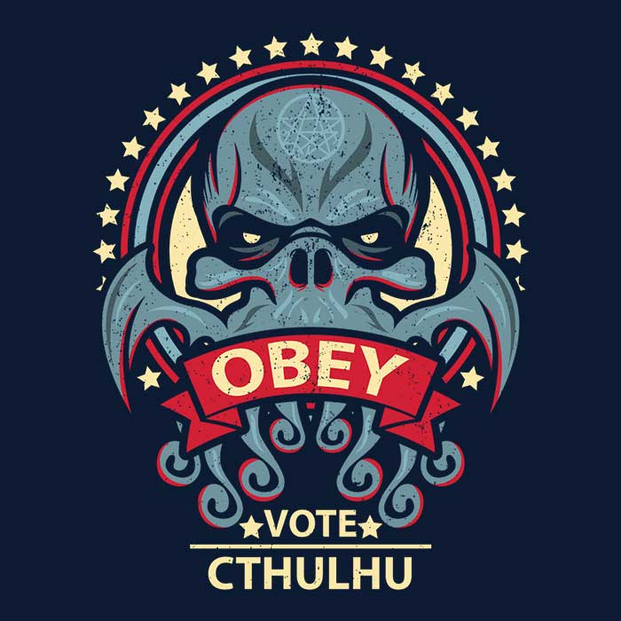 Vote Cthulhu Women's Stylish T-Shirts Collection