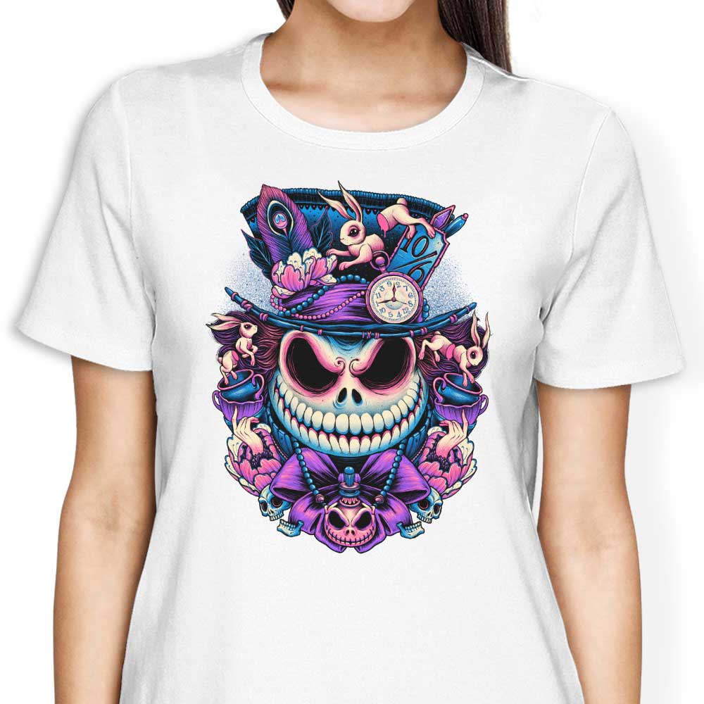 The Mad Skellington Women's Fashion Apparel - T-Shirts and Premium T-Shirts