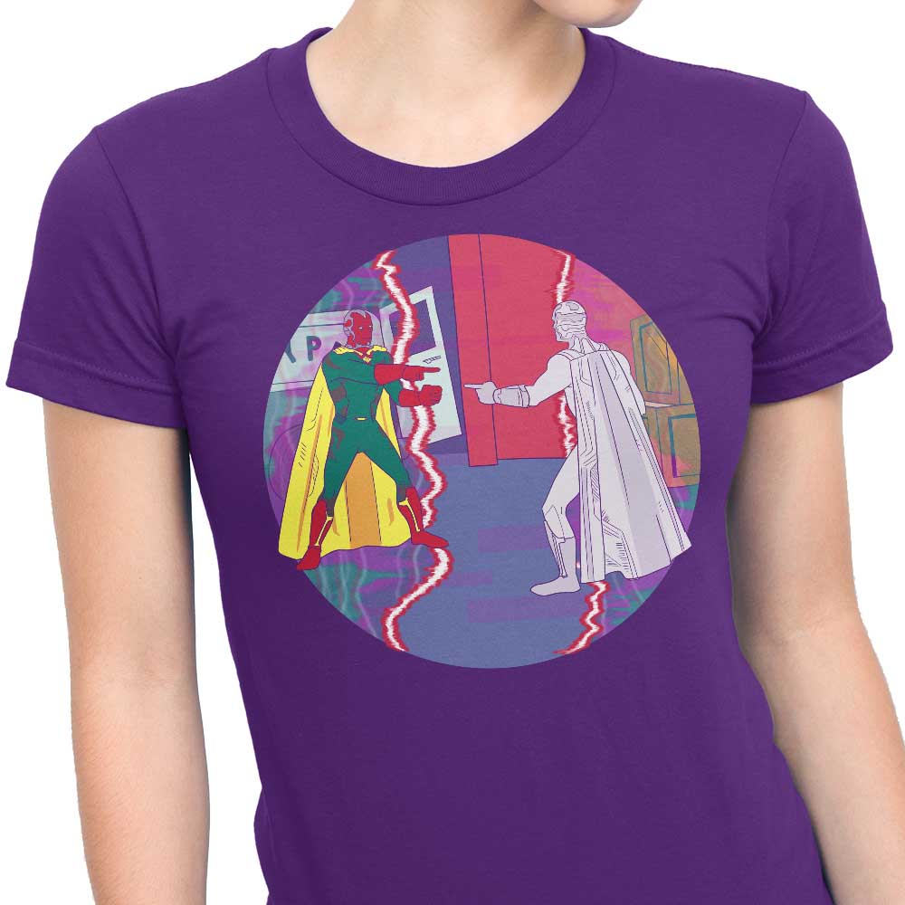 MarianoSan's Two Visions - Stylish Women's T - Shirts in Various Sizes