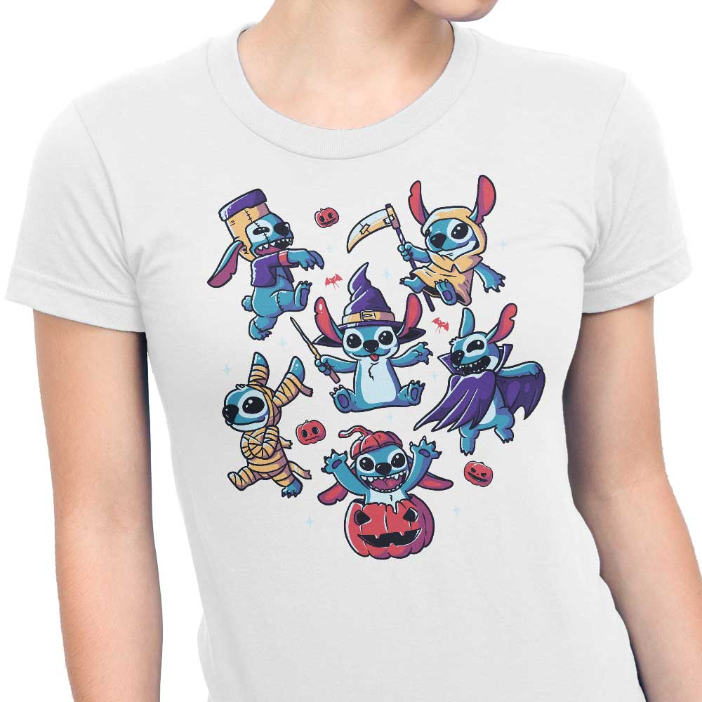 Halloween-themed Women's Clothing Experiments - T-Shirts and Premium T-Shirts