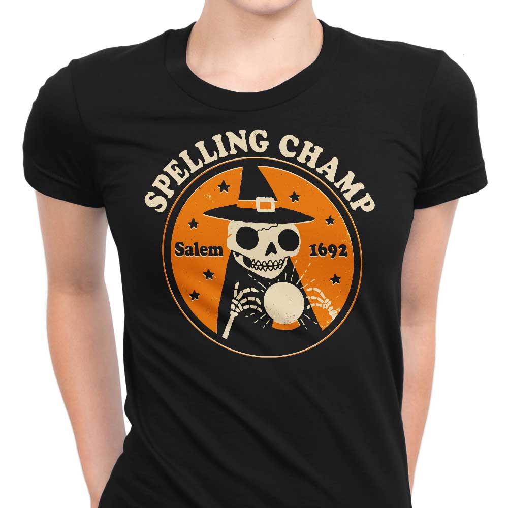 DinoMike's Spelling Champ - Stylish Women's Apparel Collection
