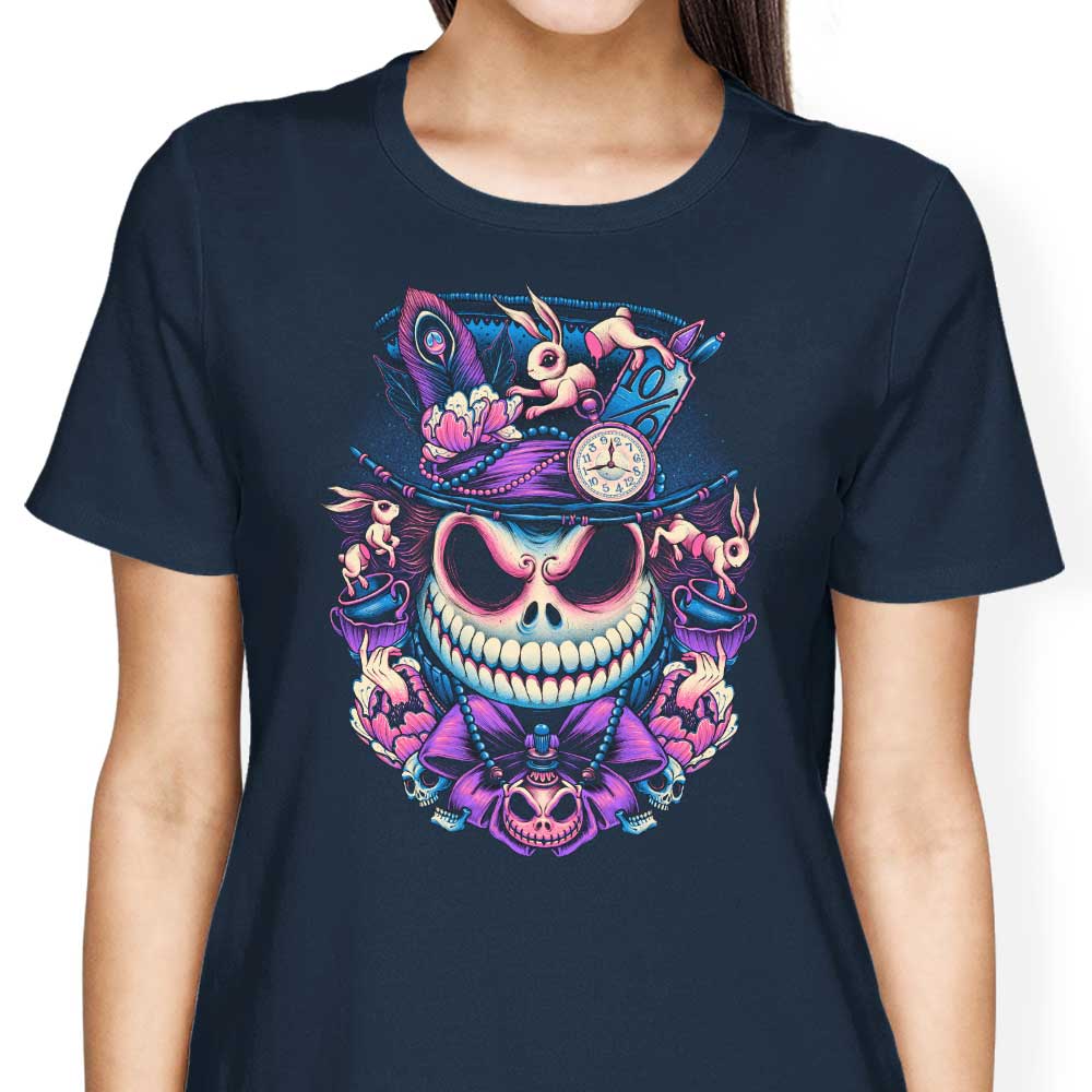 The Mad Skellington Women's Fashion Apparel - T-Shirts and Premium T-Shirts