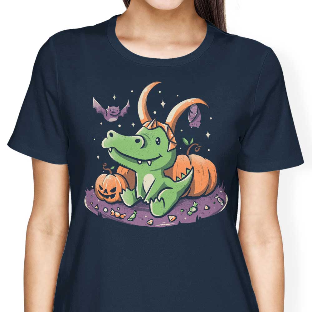 Spooky Alligator Women's Fashion Apparel - T-Shirts and Premium T-Shirts