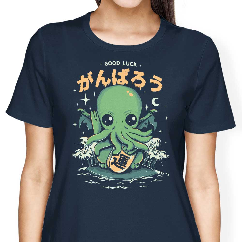 Ilustrata's Good Luck Cthulhu Women's Comfortable T - Shirts