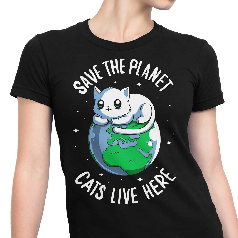 Typhoonic Art's Women's Clothing - Cats Live Here Collection