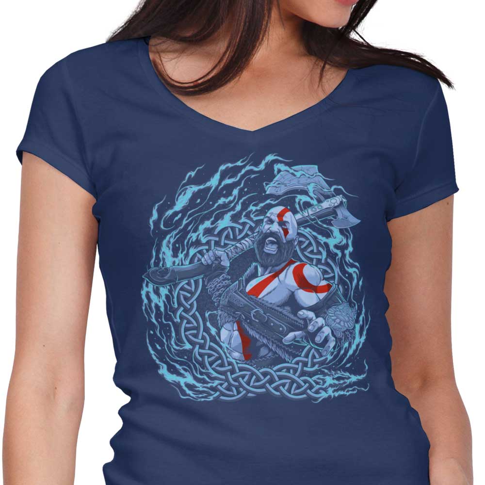 Women's Stylish V-Neck for Ragnarok Preparation