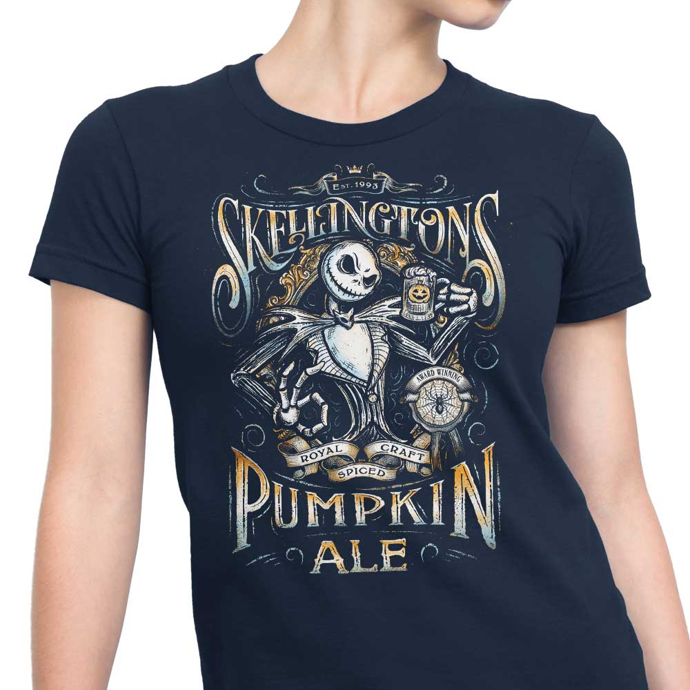 Skellington's Pumpkin Ale Women's Clothing - T-Shirts and Premium T-Shirts