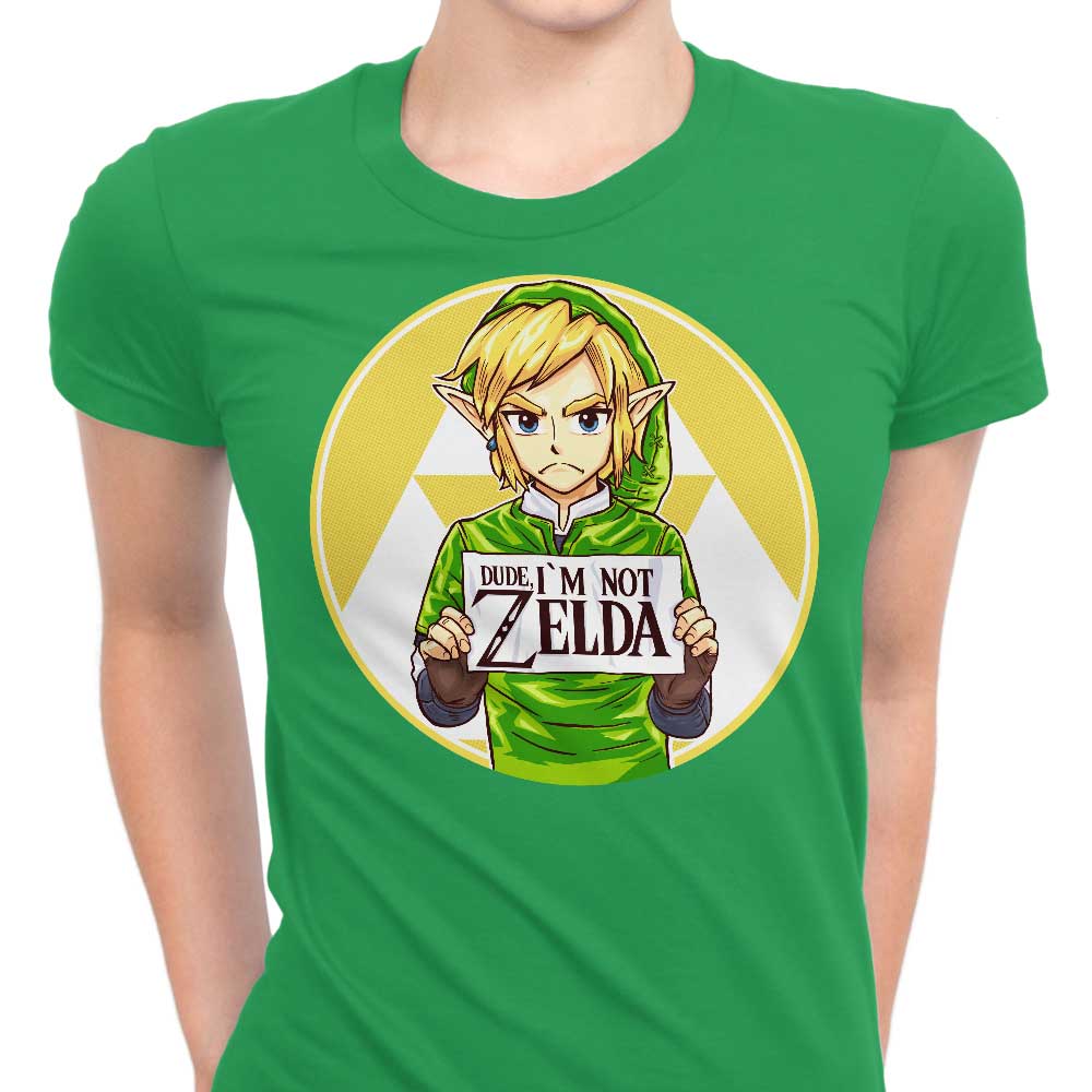 Women's 'I'm Not Zelda' Stylish Apparel from Rustenico
