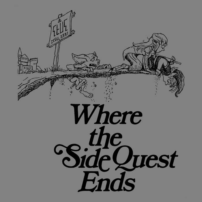 DJKopet's 'Where the Side Quest Ends' Women's Stylish Apparel
