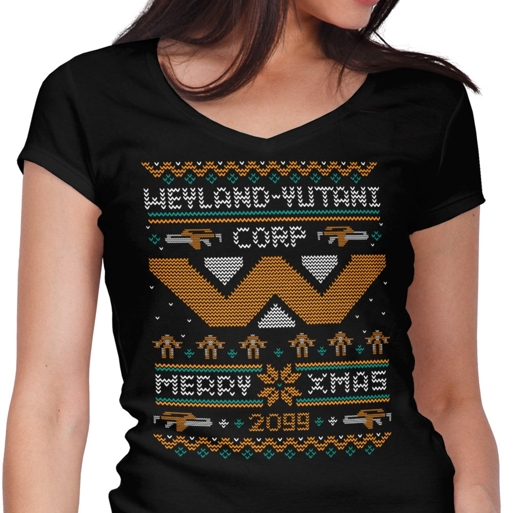Stylish Women's Merry Xenomas V-Neck Top