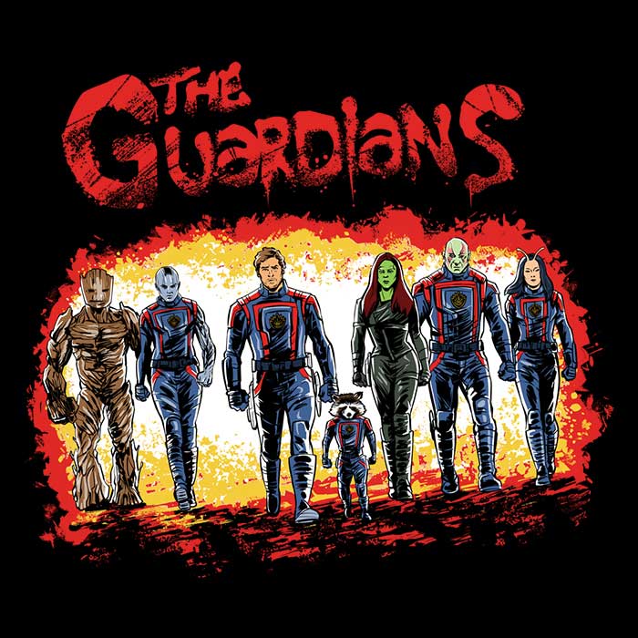 Zascanauta's The Guardians Branded Zip Up and Pullover Hoodies