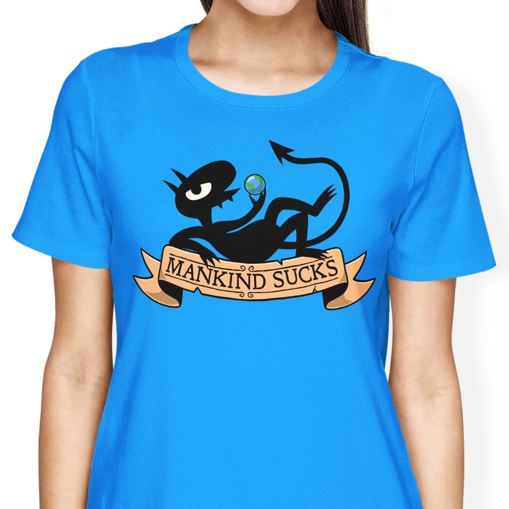 Geekydog's 'Humanity Sucks' Women's Comfortable Apparel Collection