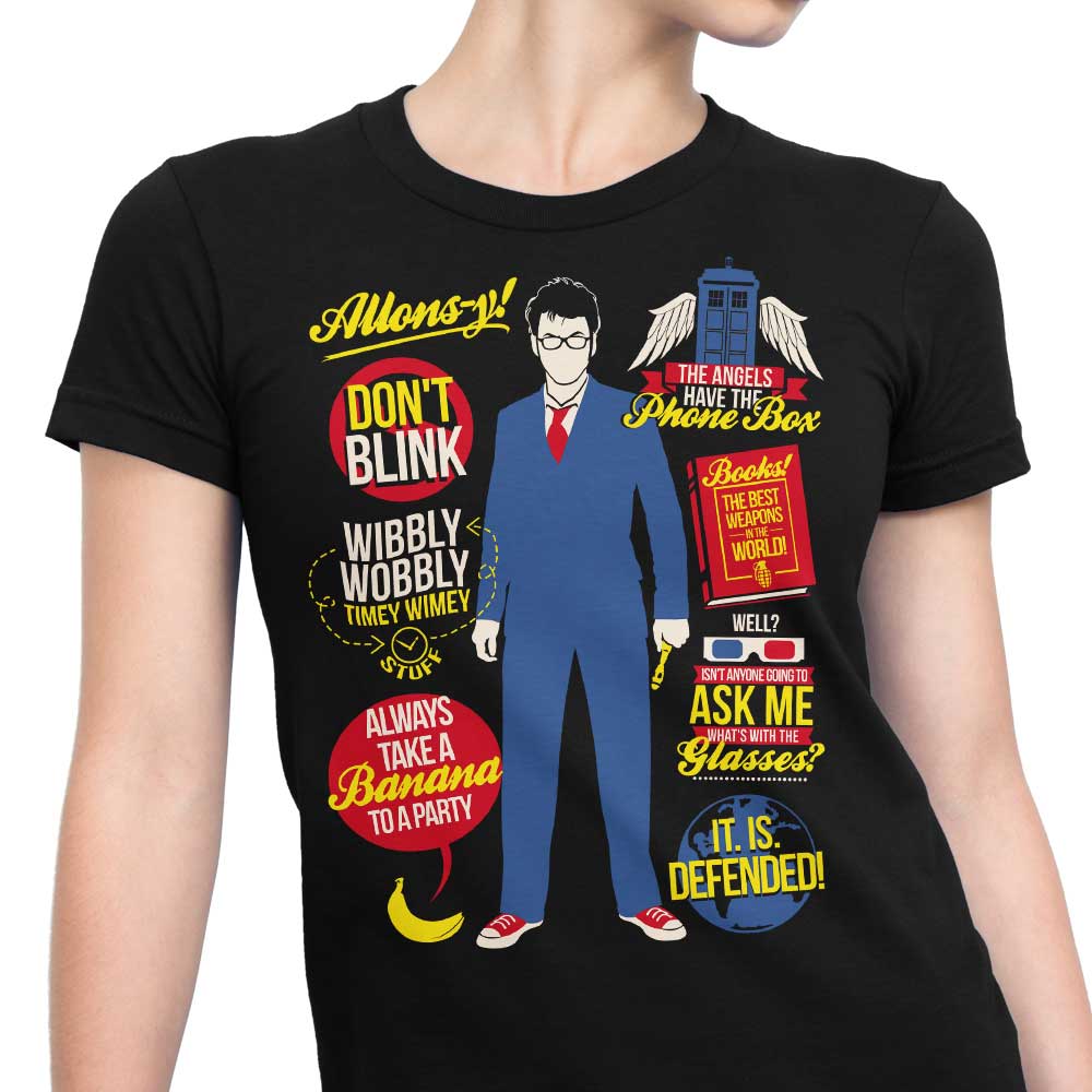 Quotes from the Tenth Doctor - Stylish Women's Clothing Collection