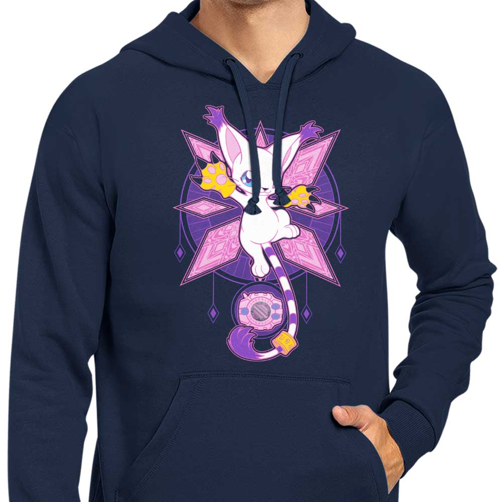 Stylish Crest of Light-themed Hoodie by Chocolate Raisin Fury