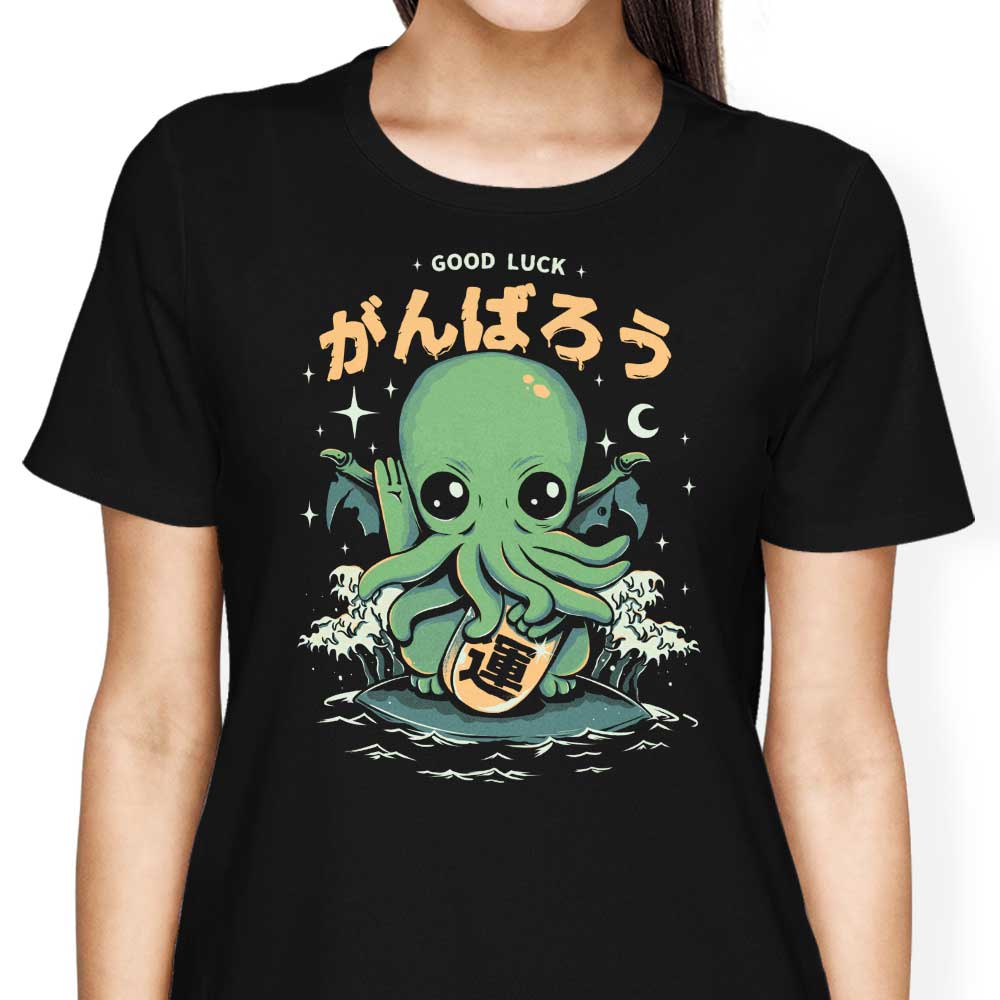 Ilustrata's Good Luck Cthulhu Women's Comfortable T - Shirts