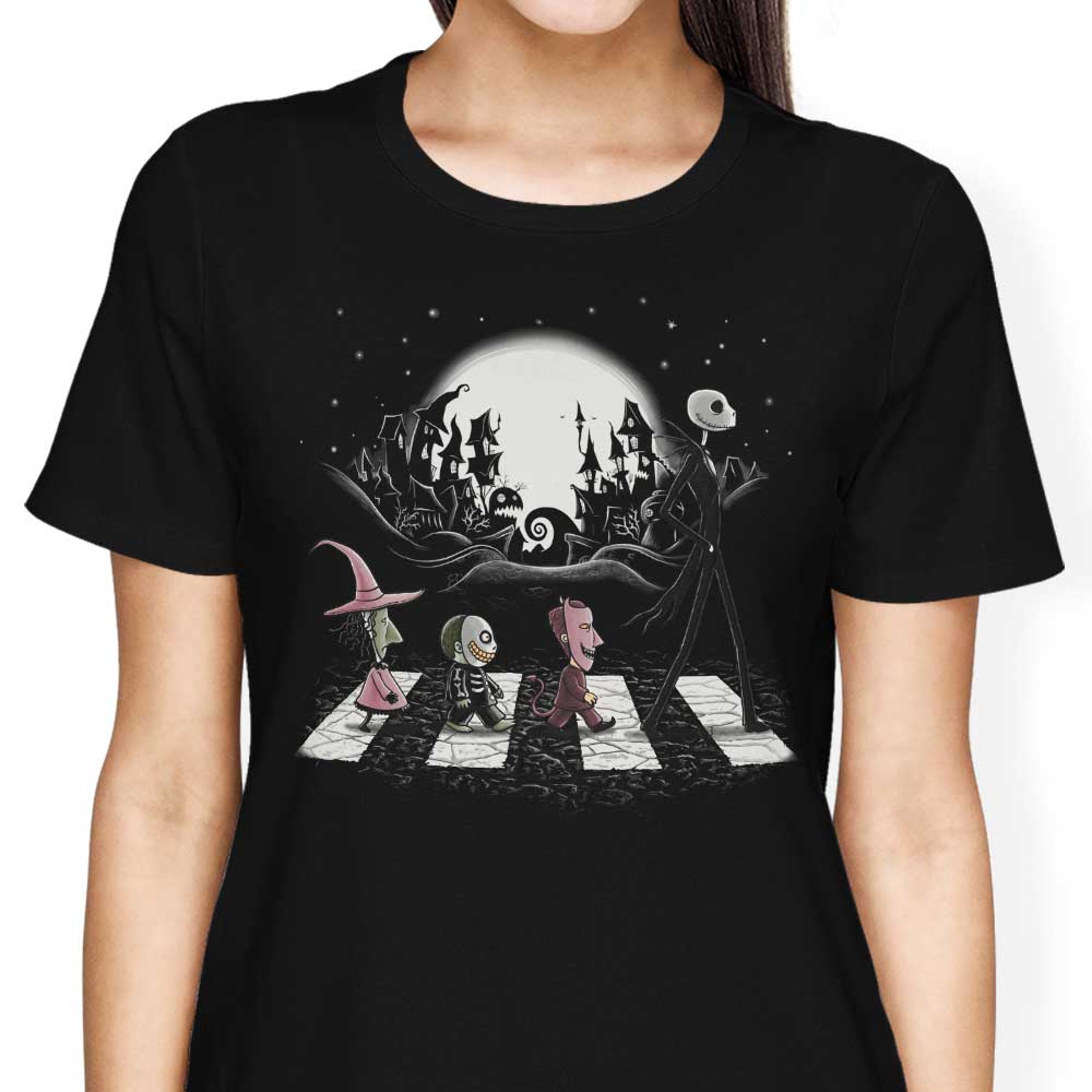 Tony Centeno's Halloween Road Women's Fashionable T-Shirts