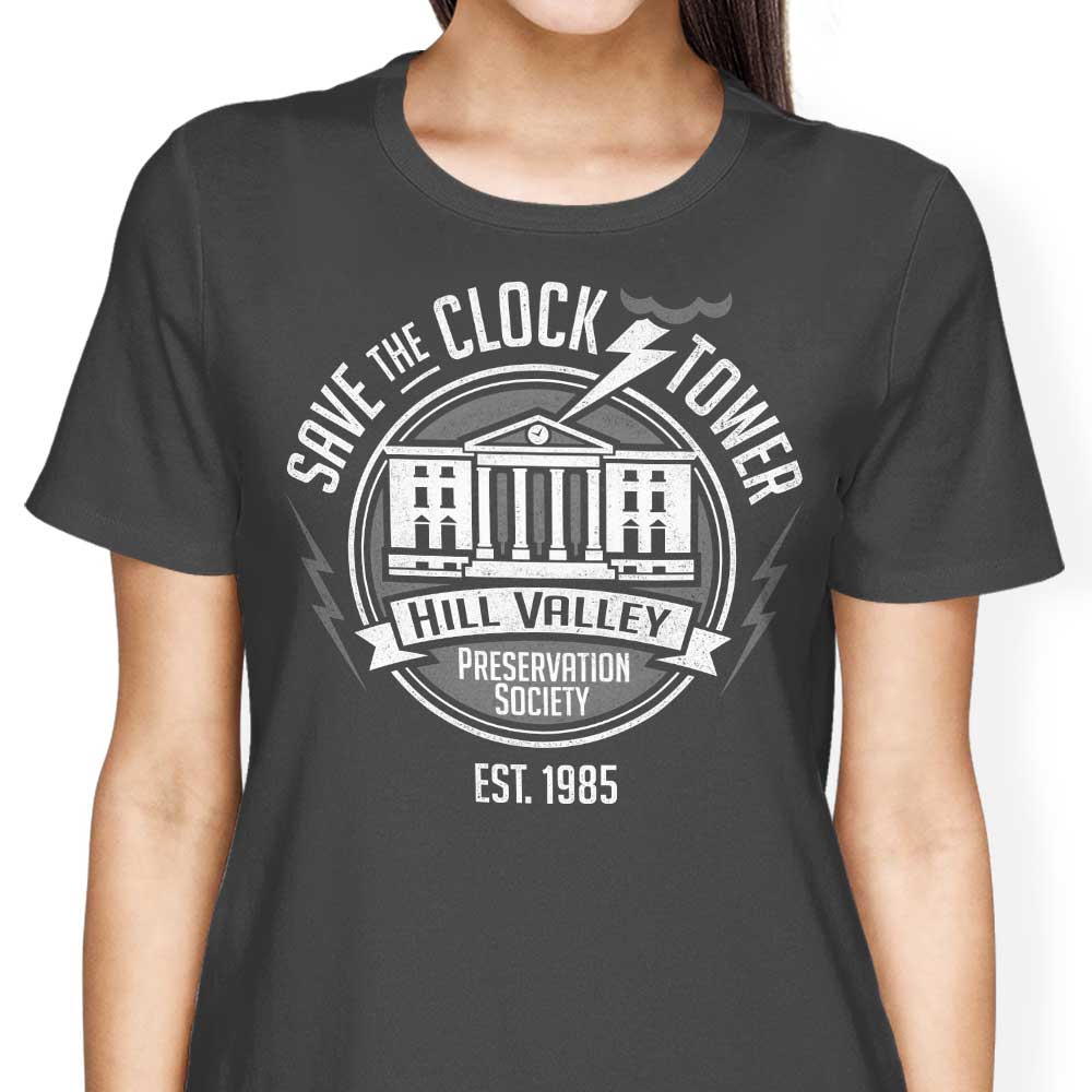 Stylish Women's Apparel Inspired by 'Save the Clock Tower'