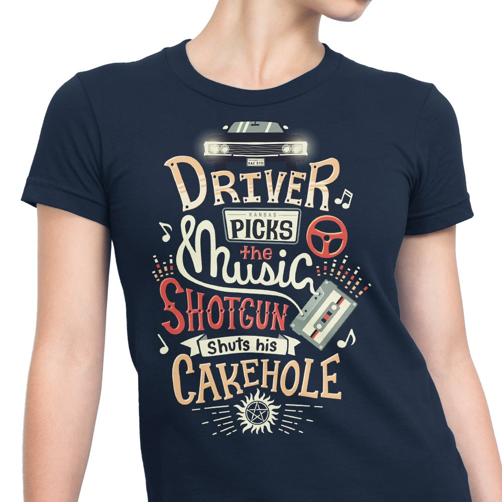 Stylish Women's Apparel - 'Driver Picks the Music' Collection