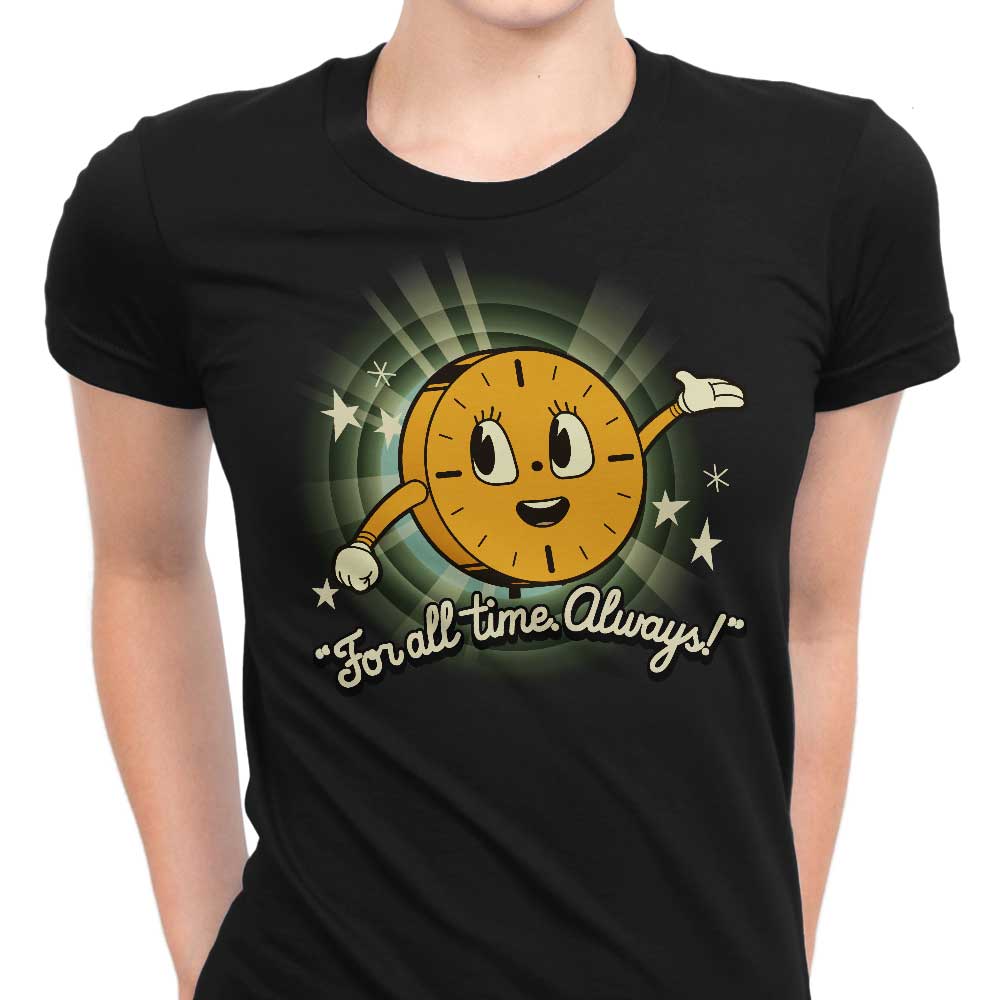 Harebrained Women's Apparel - That's All The Time We Have T-Shirts