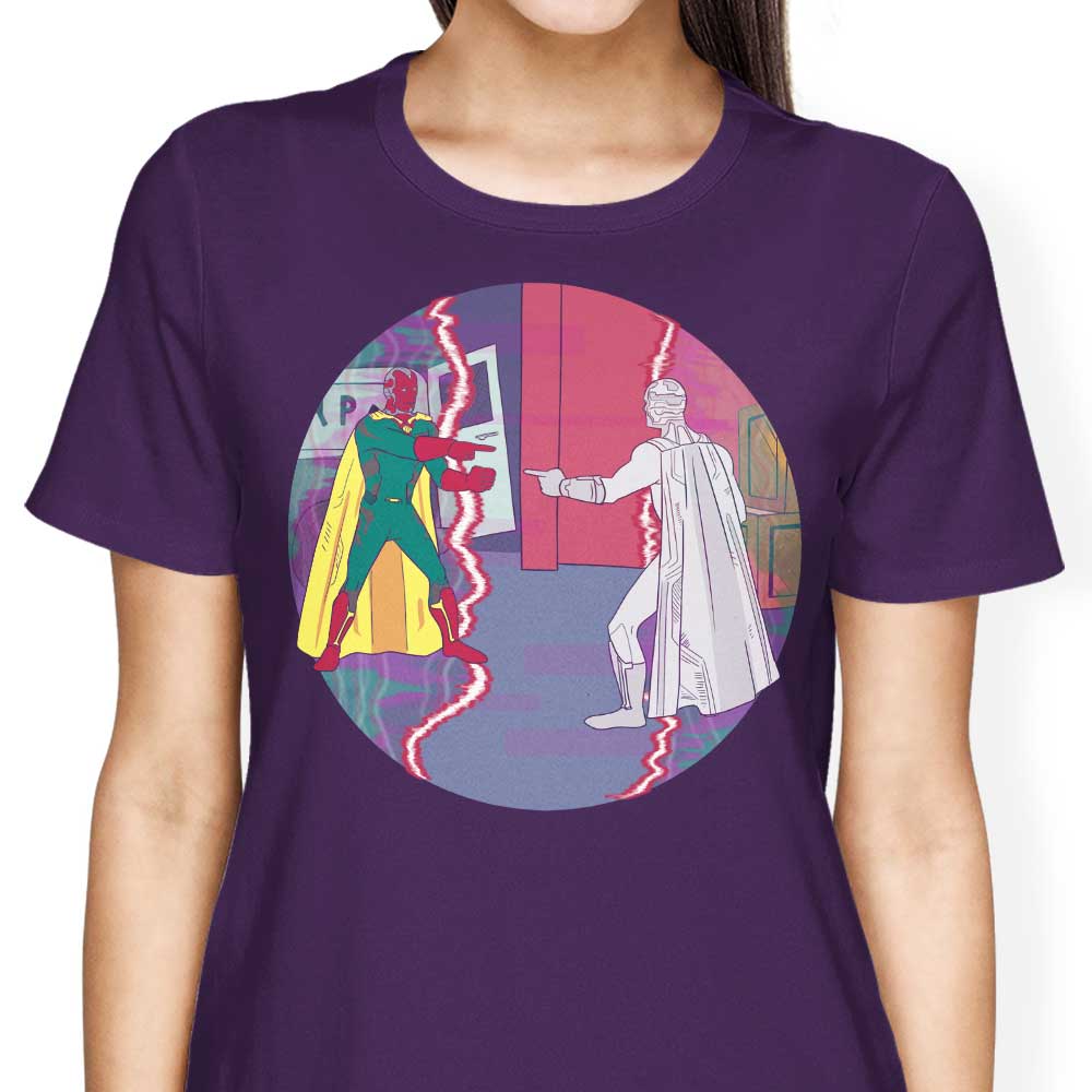 MarianoSan's Two Visions - Stylish Women's T - Shirts in Various Sizes