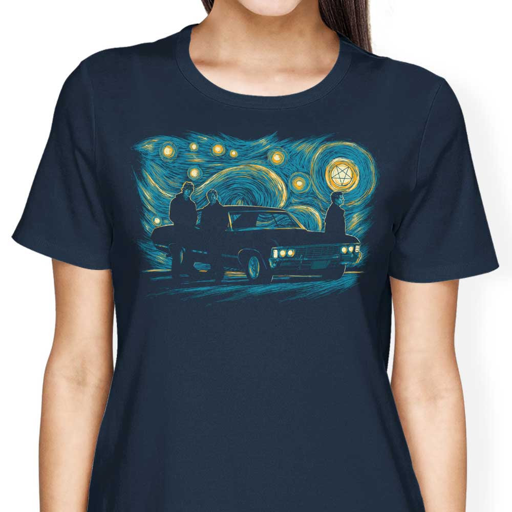 Starry Winchesters Women's Fashion Apparel - Trendy T-Shirts
