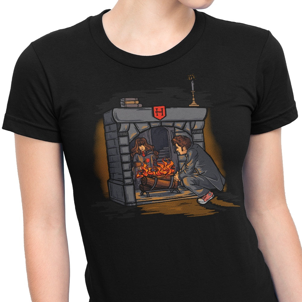 Enchanting 'The Witch in the Fireplace' Women's Apparel Collection