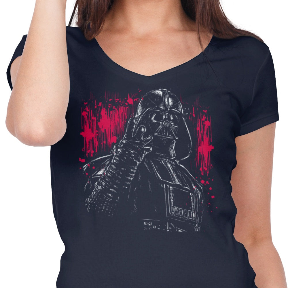 Exquisite Chosen Ink Women's V-Neck Garment