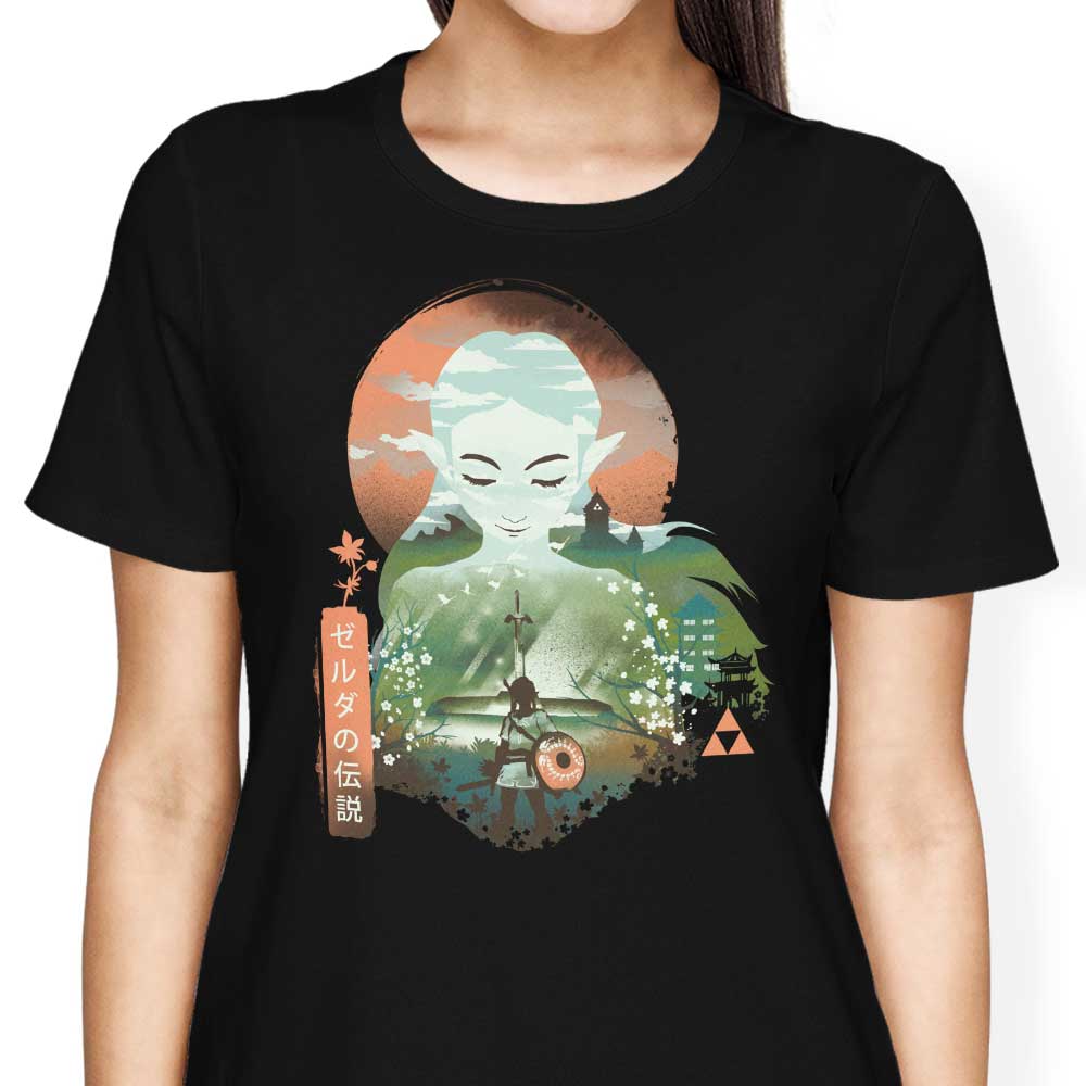 Ukiyo-e Inspired Women's Fashion Apparel - T-Shirts and Premium T-Shirts