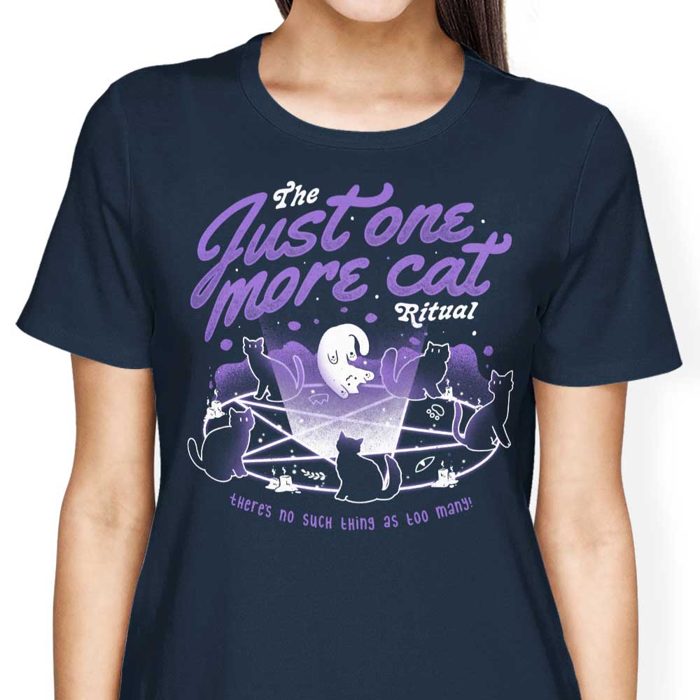 Just One More Cat Women's Clothing Apparel