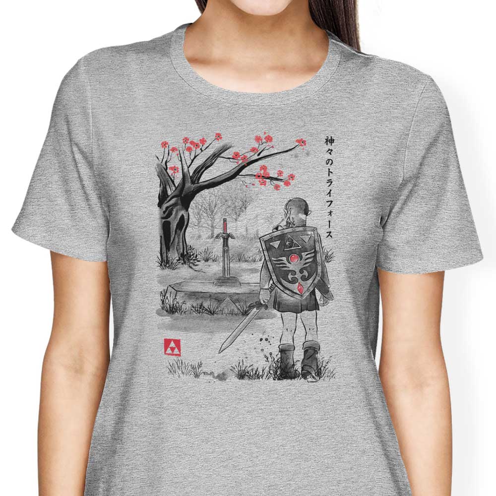 An Elegant Sumi - e Inspired Women's Apparel by Dr. Monekers