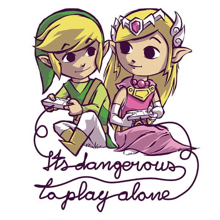 Spike00's 'It's Risky to Play Alone' Women's Fashion Apparel