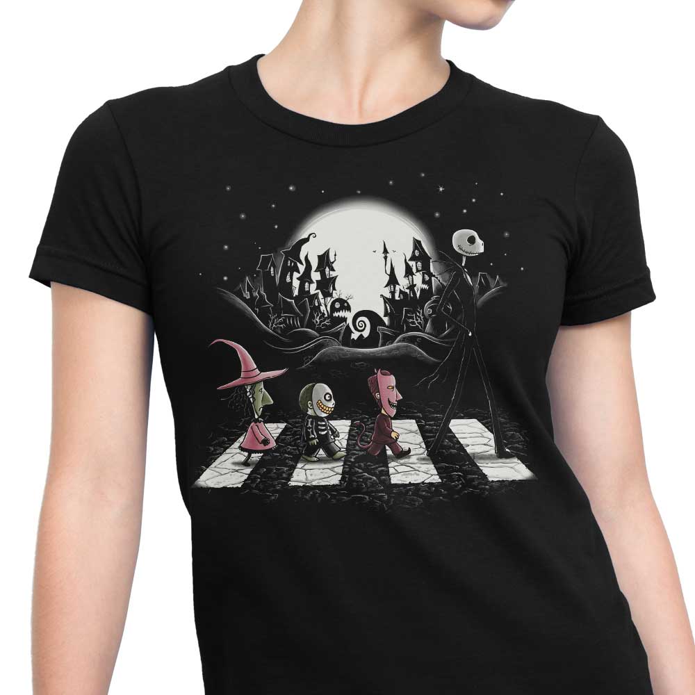 Tony Centeno's Halloween Road Women's Fashionable T-Shirts